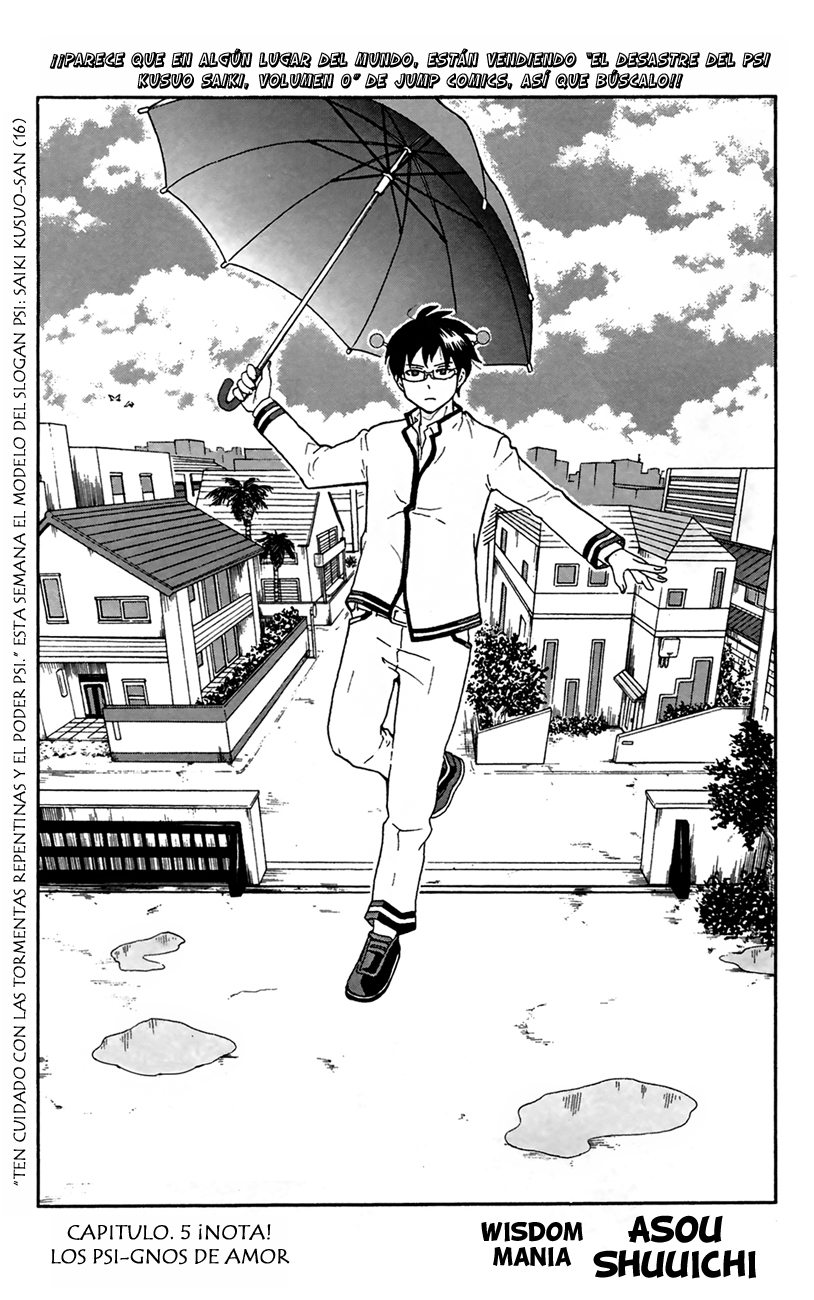 Saiki Kusuo no PSI Nan-Chapter 5